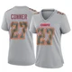 Women's Chamarri Conner Kansas City Chiefs ＃27 Game Gray Atmosphere Fashion Jersey