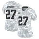 Women's Chamarri Conner Kansas City Chiefs ＃27 Limited Arctic Camo 2024 Salute to Service Jersey