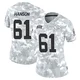 Women's C.J. Hanson Kansas City Chiefs ＃61 Limited Arctic Camo 2024 Salute to Service Jersey