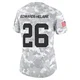 Women's Clyde Edwards-Helaire Kansas City Chiefs ＃26 Limited Arctic Camo 2024 Salute to Service Jersey