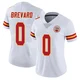 Women's Cole Brevard Kansas City Chiefs ＃0 Limited White Vapor Untouchable Jersey