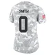 Women's EJ Smith Kansas City Chiefs ＃0 Limited Arctic Camo 2024 Salute to Service Jersey