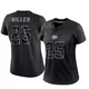 Women's Glendon Miller Kansas City Chiefs ＃25 Limited Black Reflective Jersey