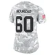 Women's Hunter Nourzad Kansas City Chiefs ＃60 Limited Arctic Camo 2024 Salute to Service Jersey
