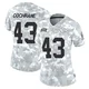 Women's Jack Cochrane Kansas City Chiefs ＃43 Limited Arctic Camo 2024 Salute to Service Jersey