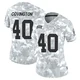 Women's Jacobe Covington Kansas City Chiefs ＃40 Limited Arctic Camo 2024 Salute to Service Jersey