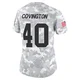 Women's Jacobe Covington Kansas City Chiefs ＃40 Limited Arctic Camo 2024 Salute to Service Jersey