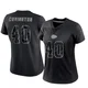 Women's Jacobe Covington Kansas City Chiefs ＃40 Limited Black Reflective Jersey