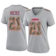 Women's Jaden Hicks Kansas City Chiefs ＃21 Game Gray Atmosphere Fashion Jersey