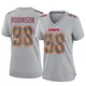 Women's Janarius Robinson Kansas City Chiefs ＃98 Game Gray Atmosphere Fashion Jersey