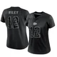 Women's Jared Wiley Kansas City Chiefs ＃12 Limited Black Reflective Jersey