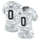 Women's Jaydn Ott Kansas City Chiefs ＃0 Limited Arctic Camo 2024 Salute to Service Jersey