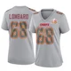 Women's Joey Lombard Kansas City Chiefs ＃68 Game Gray Atmosphere Fashion Super Bowl LIX Jersey