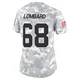 Women's Joey Lombard Kansas City Chiefs ＃68 Limited Arctic Camo 2024 Salute to Service Jersey