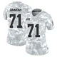 Women's Josh Simmons Kansas City Chiefs ＃71 Limited Arctic Camo 2024 Salute to Service Jersey