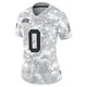 Women's Kaiir Elam Kansas City Chiefs ＃0 Limited Arctic Camo 2024 Salute to Service Jersey