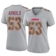 Women's Kam Arnold Kansas City Chiefs ＃53 Game Gray Atmosphere Fashion Jersey