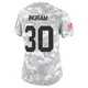 Women's Keaontay Ingram Kansas City Chiefs ＃30 Limited Arctic Camo 2024 Salute to Service Jersey