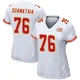 Women's Kingsley Suamataia Kansas City Chiefs ＃76 Game White Super Bowl LIX Jersey
