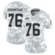 Women's Kingsley Suamataia Kansas City Chiefs ＃76 Limited Arctic Camo 2024 Salute to Service Jersey