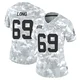 Women's Kyle Long Kansas City Chiefs ＃69 Limited Arctic Camo 2024 Salute to Service Jersey