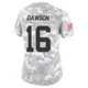 Women's Len Dawson Kansas City Chiefs ＃16 Limited Arctic Camo 2024 Salute to Service Jersey