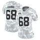 Women's Marcus Harris Kansas City Chiefs ＃68 Limited Arctic Camo 2024 Salute to Service Jersey