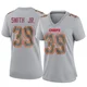 Women's Melvin Smith Jr. Kansas City Chiefs ＃39 Game Gray Atmosphere Fashion Jersey