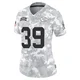 Women's Melvin Smith Jr. Kansas City Chiefs ＃39 Limited Arctic Camo 2024 Salute to Service Jersey