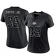 Women's Melvin Smith Jr. Kansas City Chiefs ＃39 Limited Black Reflective Jersey