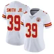 Women's Melvin Smith Jr. Kansas City Chiefs ＃39 Limited White Vapor Untouchable Jersey