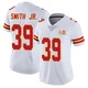 Women's Melvin Smith Jr. Kansas City Chiefs ＃39 Limited White Vapor Untouchable Super Bowl LIX Jersey