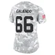 Women's Mike Caliendo Kansas City Chiefs ＃66 Limited Arctic Camo 2024 Salute to Service Jersey