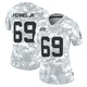 Women's Mike Pennel Jr. Kansas City Chiefs ＃69 Limited Arctic Camo 2024 Salute to Service Jersey