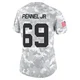 Women's Mike Pennel Jr. Kansas City Chiefs ＃69 Limited Arctic Camo 2024 Salute to Service Jersey