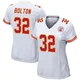 Women's Nick Bolton Kansas City Chiefs ＃32 Game White Jersey