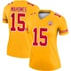 Women's Patrick Mahomes Kansas City Chiefs ＃15 Legend Gold Inverted Jersey