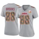 Women's Phillip Brooks Kansas City Chiefs ＃88 Game Gray Atmosphere Fashion Super Bowl LIX Jersey