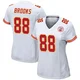Women's Phillip Brooks Kansas City Chiefs ＃88 Game White Jersey