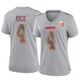 Women's Rashee Rice Kansas City Chiefs ＃4 Game Gray Atmosphere Fashion Super Bowl LIX Jersey