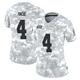 Women's Rashee Rice Kansas City Chiefs ＃4 Limited Arctic Camo 2024 Salute to Service Jersey