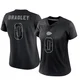 Women's Shaun Bradley Kansas City Chiefs ＃0 Limited Black Reflective Jersey