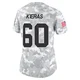 Women's Tautvydas Kieras Kansas City Chiefs ＃60 Limited Arctic Camo 2024 Salute to Service Jersey