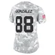 Women's Tony Gonzalez Kansas City Chiefs ＃88 Limited Arctic Camo 2024 Salute to Service Jersey