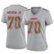 Women's Tremayne Anchrum Jr. Kansas City Chiefs ＃70 Game Gray Atmosphere Fashion Jersey