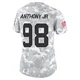 Women's Vincent Anthony Jr. Kansas City Chiefs ＃98 Limited Arctic Camo 2024 Salute to Service Jersey