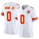 Youth Anthony Dunn Jr. Kansas City Chiefs ＃0 Limited White Vapor F.U.S.E. Jersey