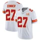 Youth Chamarri Conner Kansas City Chiefs ＃27 Limited White Vapor Untouchable Super Bowl LIX Jersey