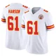 Youth C.J. Hanson Kansas City Chiefs ＃61 Limited White Vapor F.U.S.E. Jersey