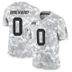 Youth Cole Brevard Kansas City Chiefs ＃0 Limited Arctic Camo 2024 Salute to Service Jersey